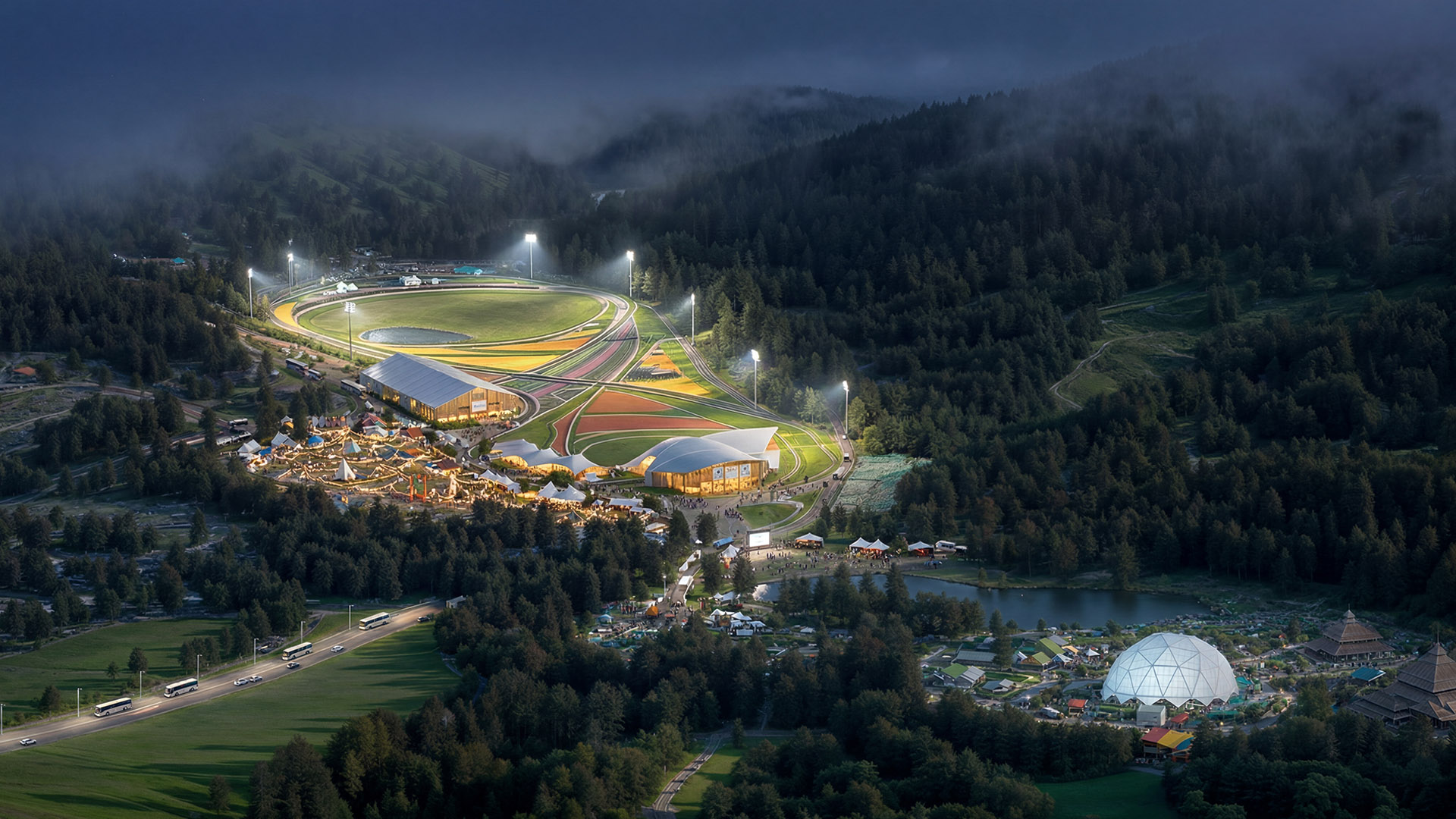 Google I/O Site Aerial